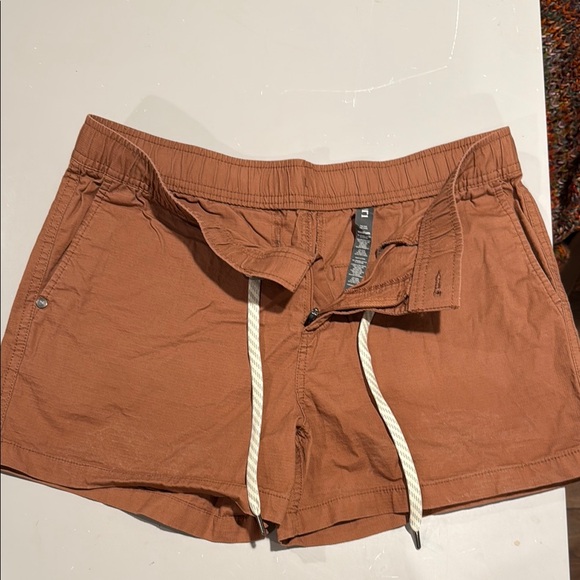 Women's Brown Casual Shorts - Picture 1 of 3